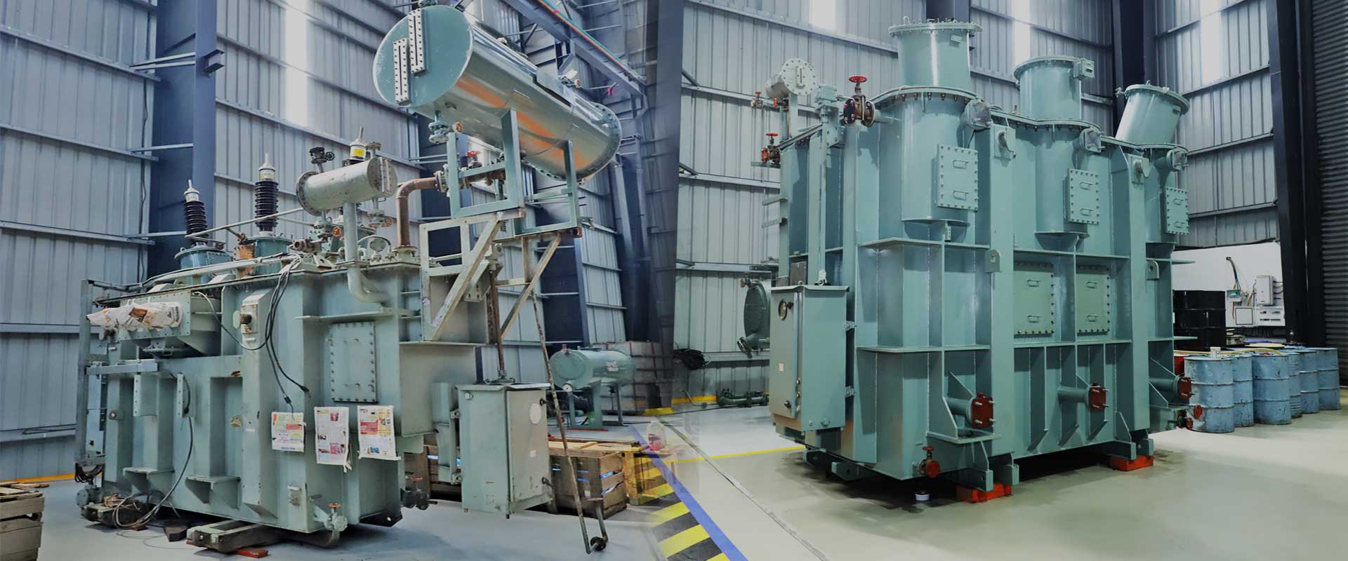 Industrial Transformer Repairs Power Transformer Oil Filtration Power Transformer Overhauling India Gujarat Valsad