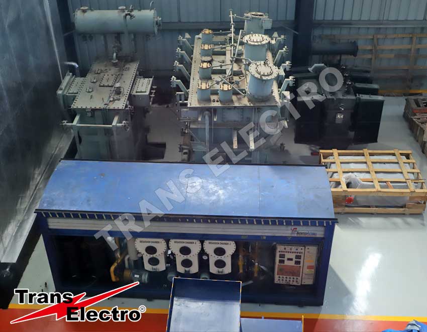 Power Transformer Oil Filtration Industrial Transformer Repairs & Power Transformer Overhauling India Gujarat Valsad