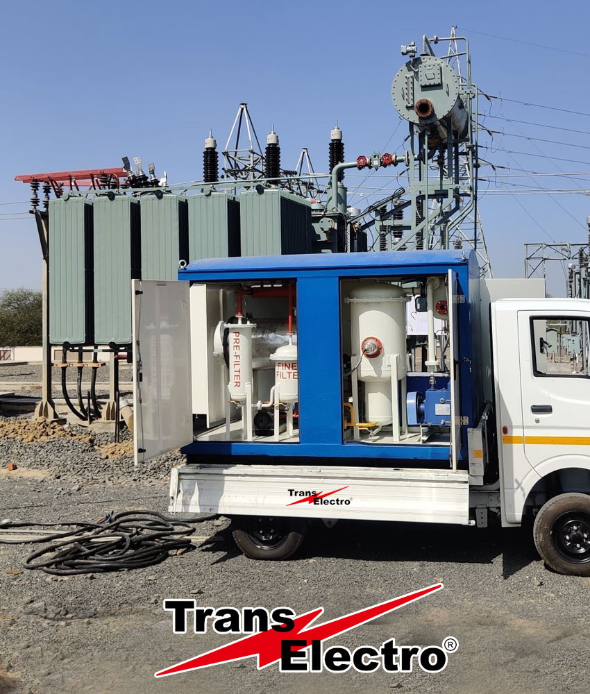 Power Transformer Oil Filtration & Overhauling India Gujarat Valsad